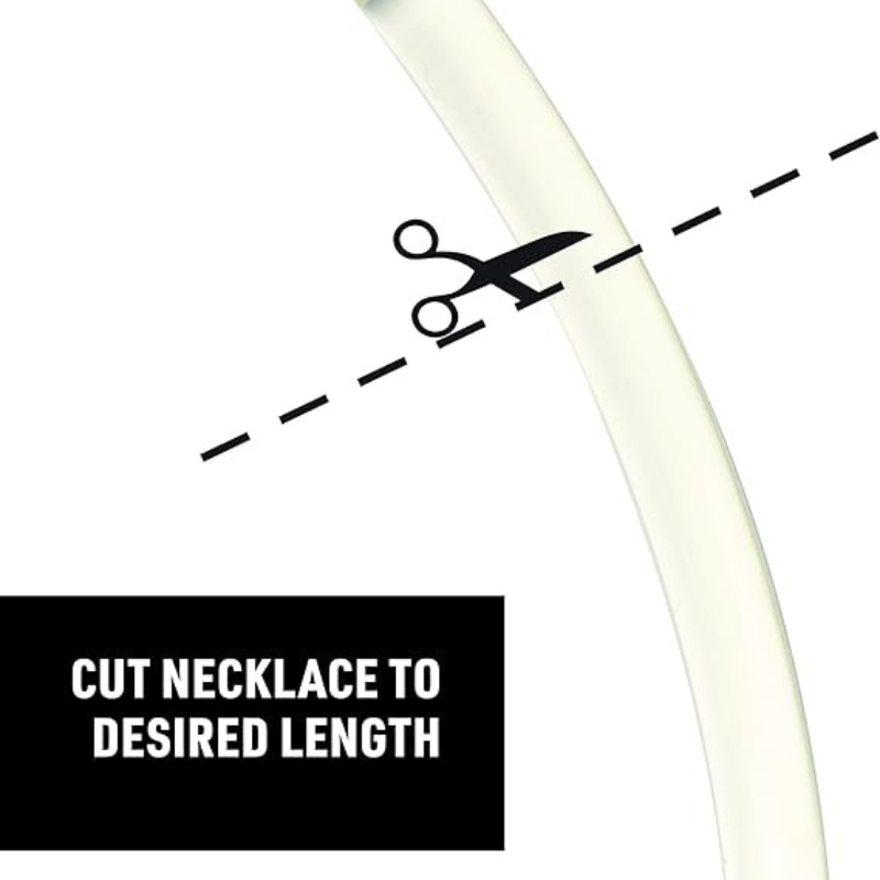 LED Safety Necklace For Pets-Paw Print Pad