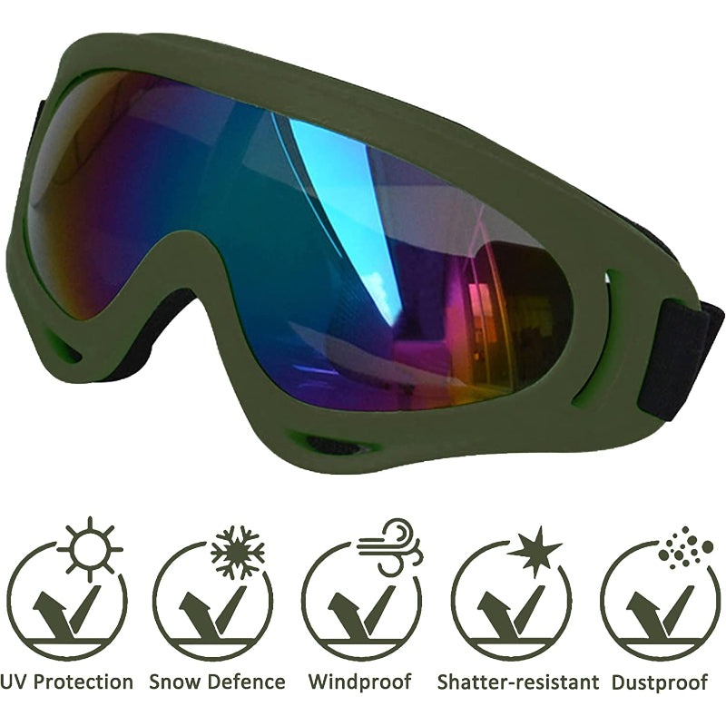 Large Dog Sunglasses With Adjustable Strap UV Protection-Paw Print Pad