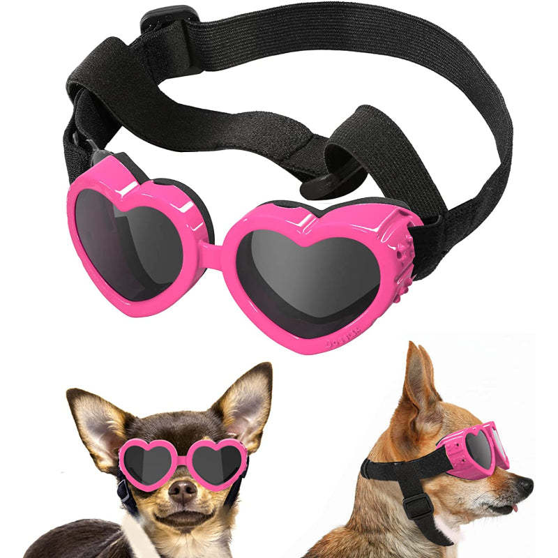 Small Dog Sunglasses UV Protection Goggles Eye Wear Protection-Paw Print Pad