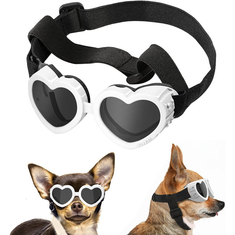 Small Dog Sunglasses UV Protection Goggles Eye Wear Protection-Paw Print Pad