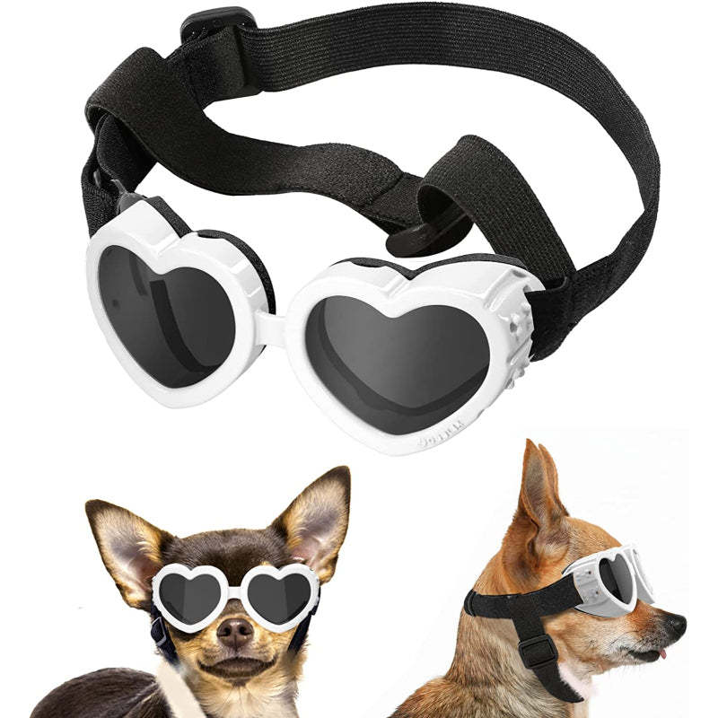 Small Dog Sunglasses UV Protection Goggles Eye Wear Protection-Paw Print Pad