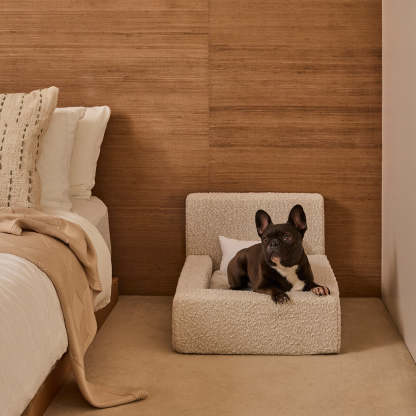 Luxurious Pet Sofa Bed-Paw Print Pad