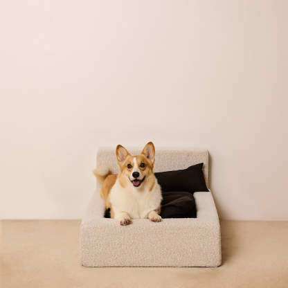Luxurious Pet Sofa Bed-Paw Print Pad