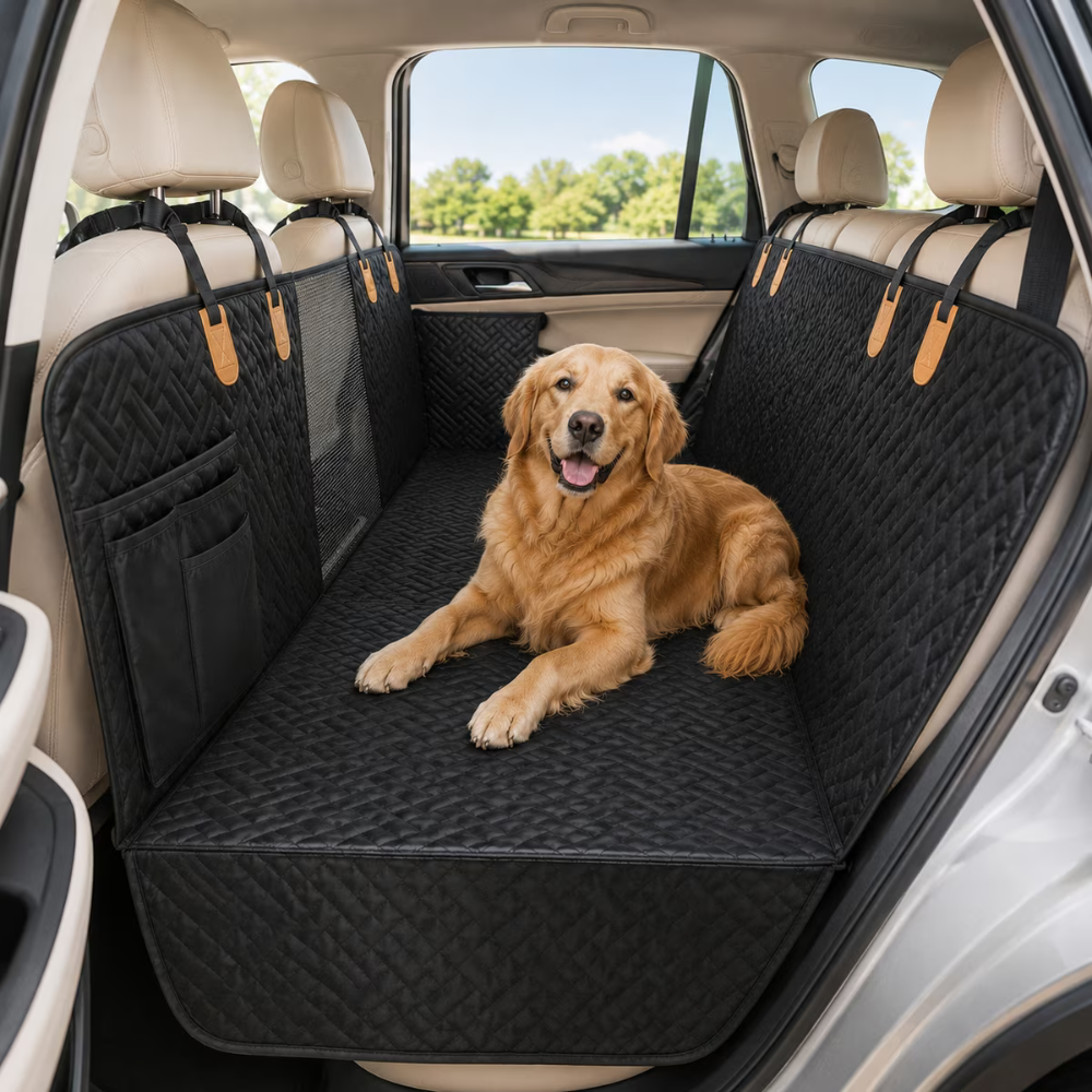 Waterproof And Foldable Car Seat Cover For Dogs