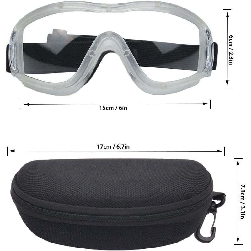 Dog Sunglasses Pet Goggles Adjustable Strap Snow Beach-Paw Print Pad