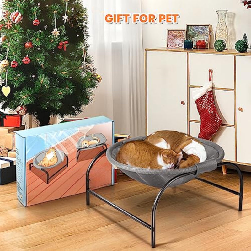 Multi Purpose Pet Hammock Bed For Cats And Dogs-Paw Print Pad