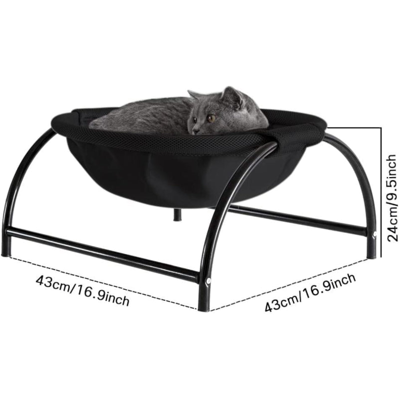 Multi Purpose Pet Hammock Bed For Cats And Dogs-Paw Print Pad