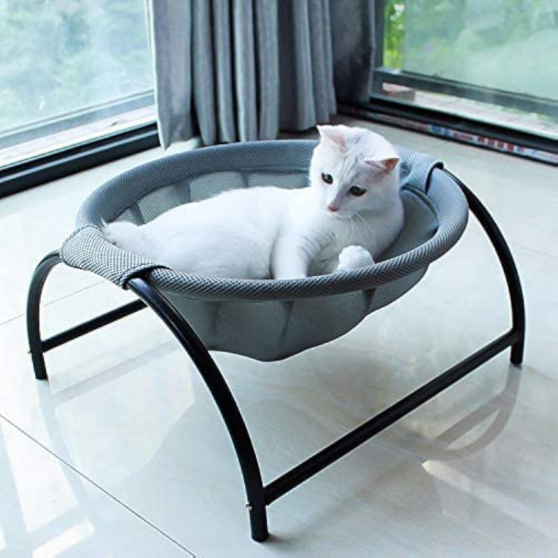 Multi Purpose Pet Hammock Bed For Cats And Dogs-Paw Print Pad
