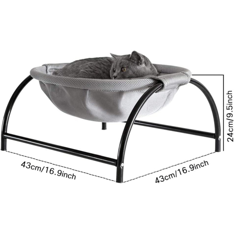 Multi Purpose Pet Hammock Bed For Cats And Dogs-Paw Print Pad