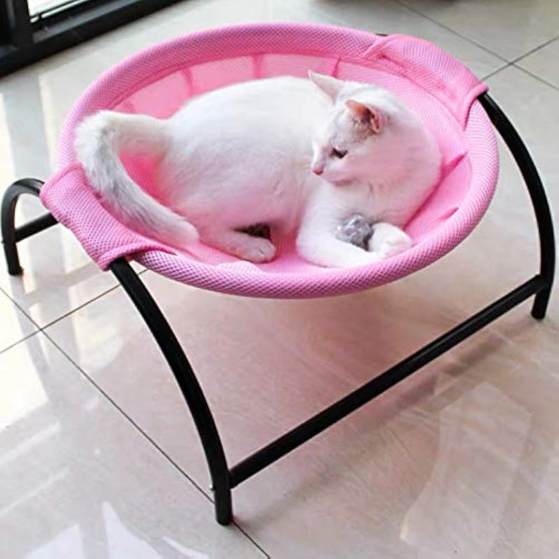 Multi Purpose Pet Hammock Bed For Cats And Dogs-Paw Print Pad