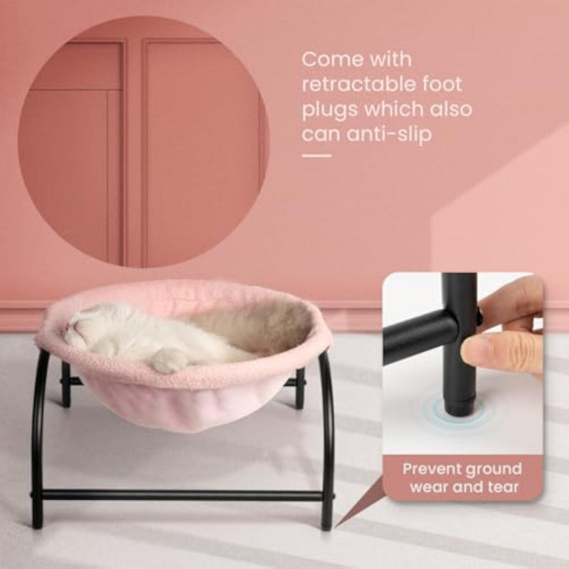 Multi Purpose Pet Hammock Bed For Cats And Dogs-Paw Print Pad