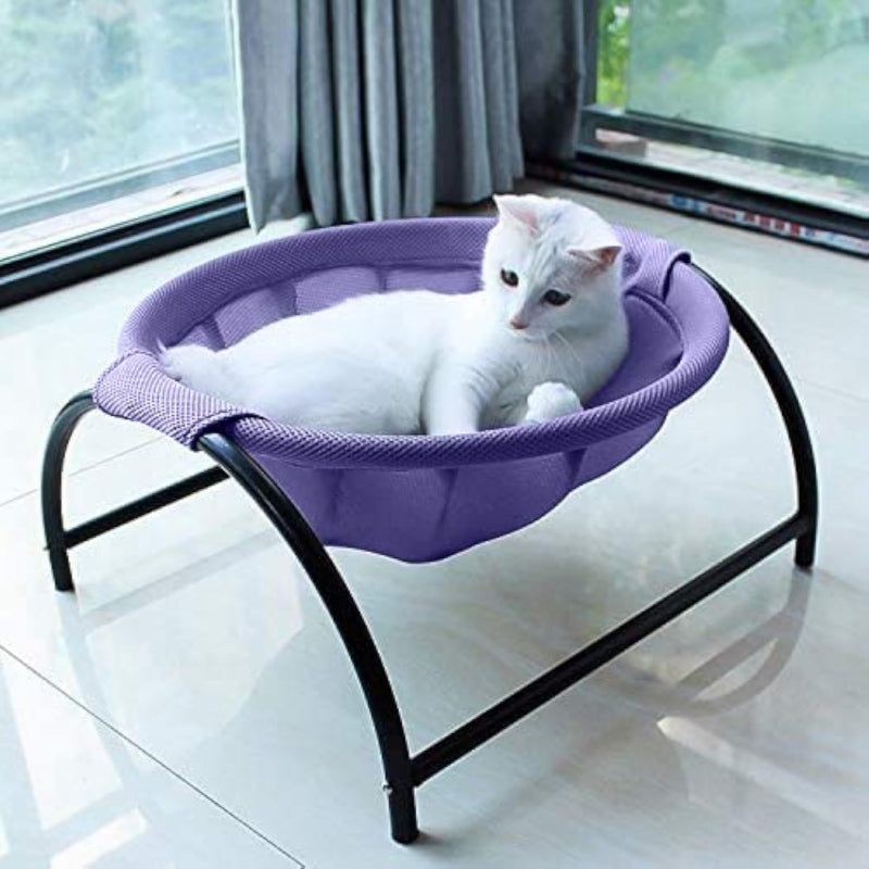 Multi Purpose Pet Hammock Bed For Cats And Dogs-Paw Print Pad