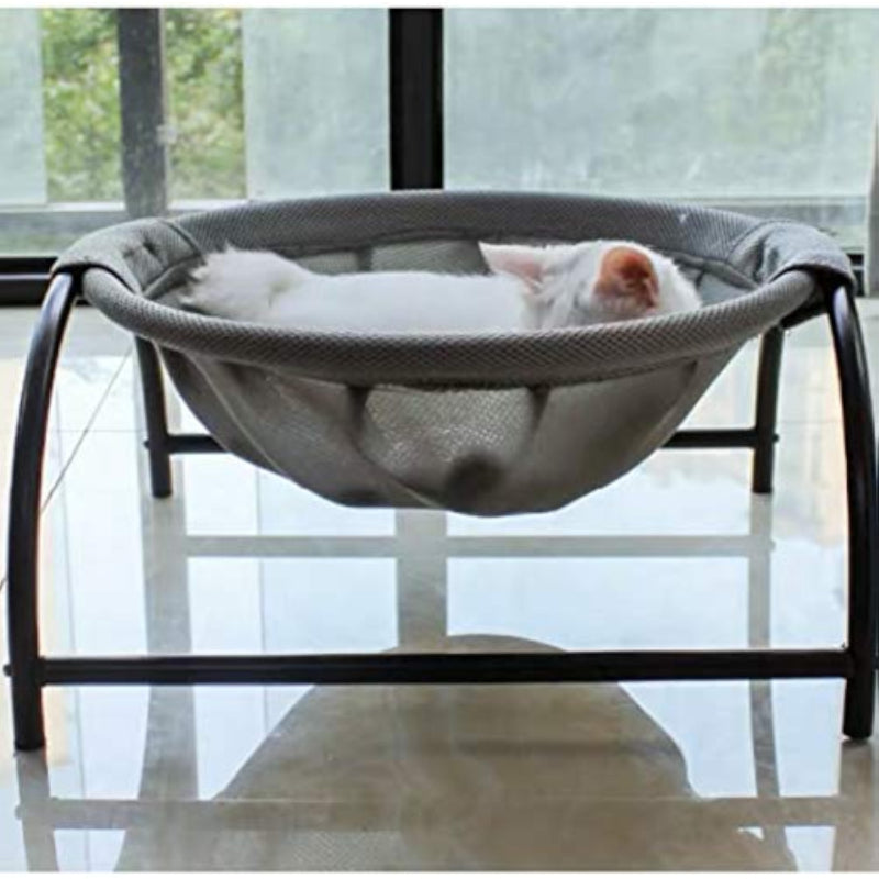 Multi Purpose Pet Hammock Bed For Cats And Dogs-Paw Print Pad