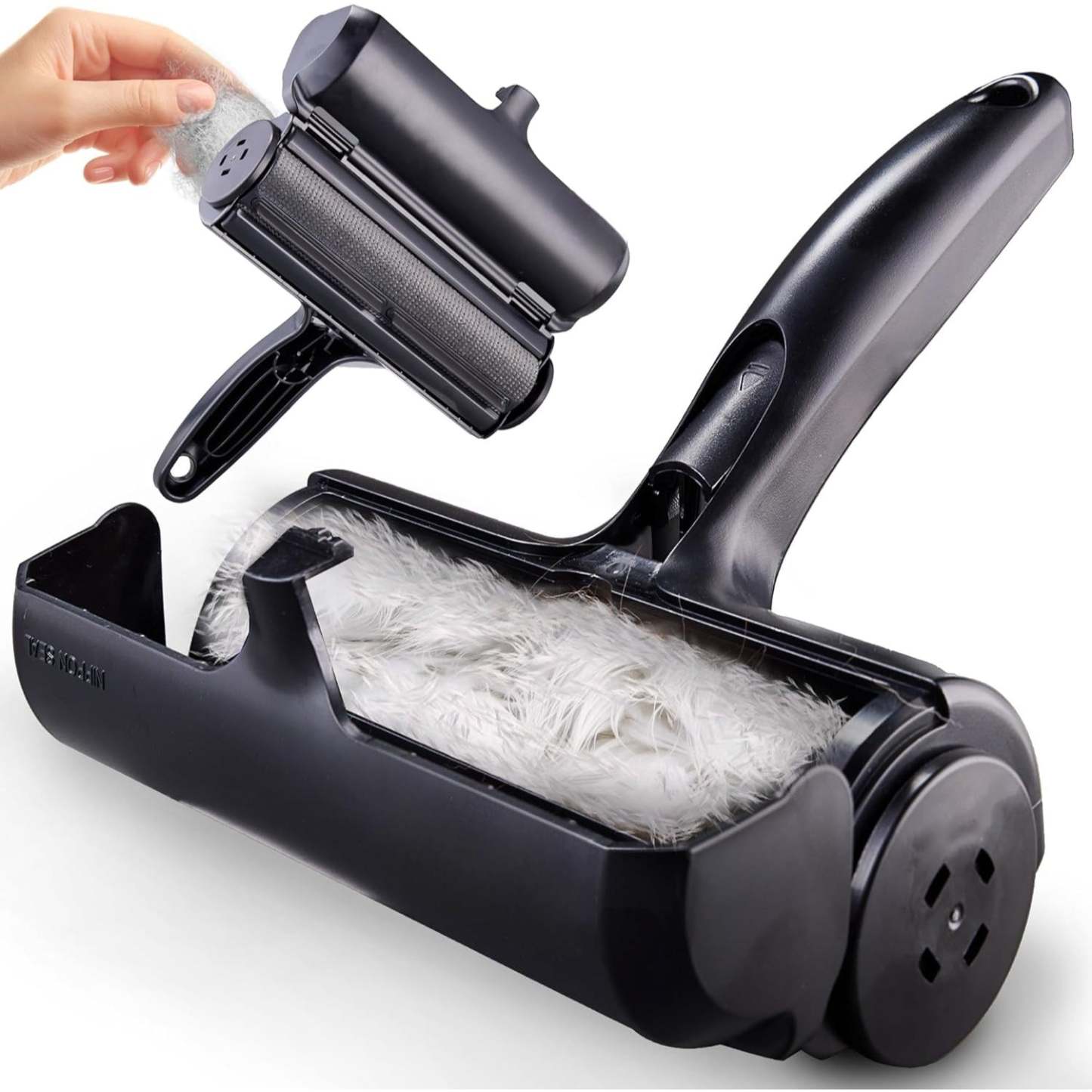 Multi Surface Pet Reusable Lint Roller And Remover-Paw Print Pad