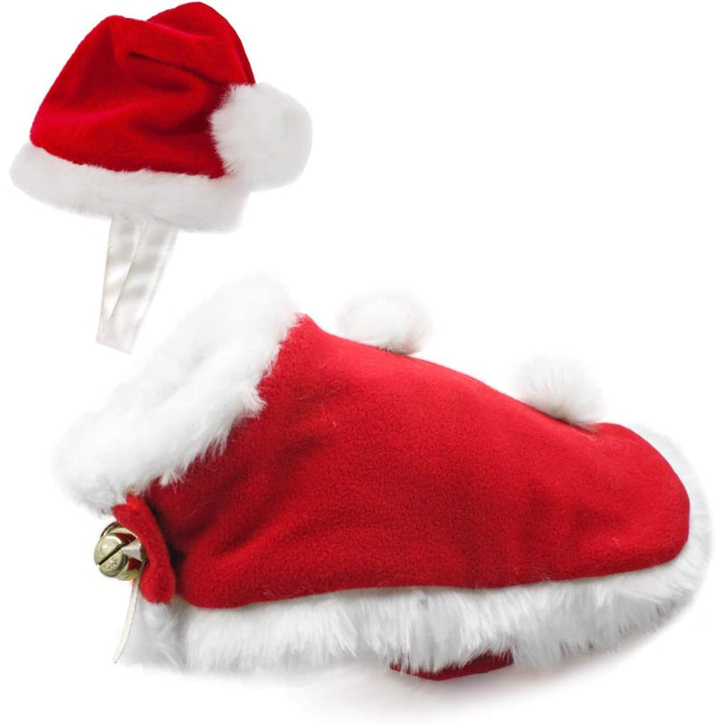 Pet Hat: Santa, Birthday, Halloween, Christmas-Paw Print Pad