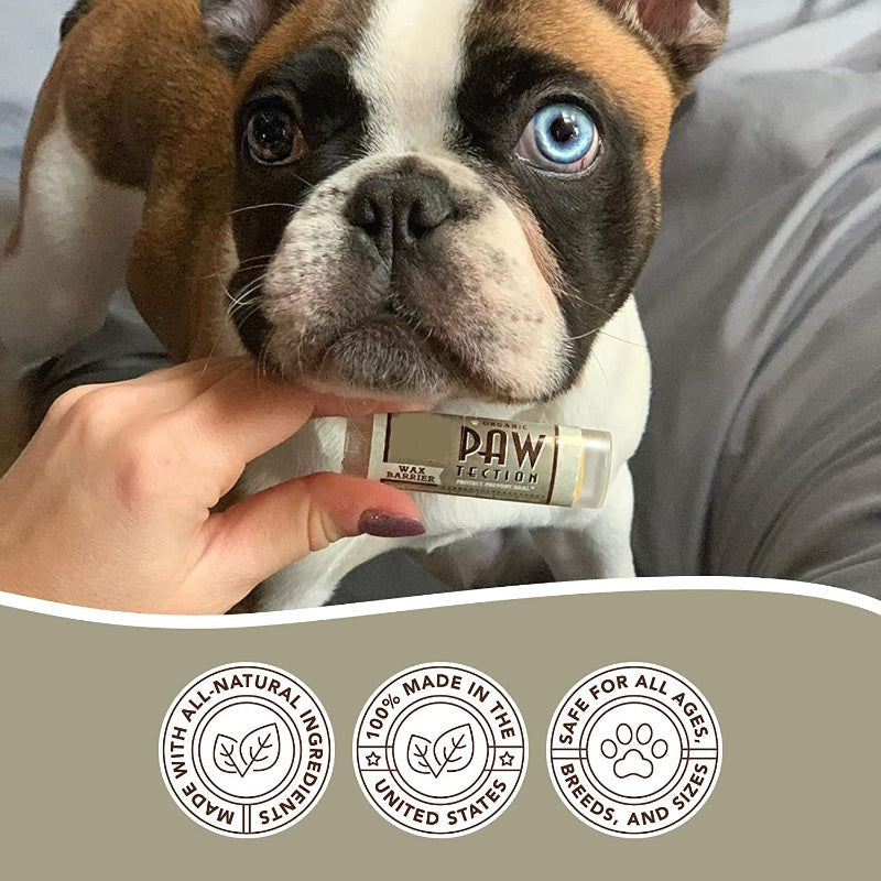 Paw Tection Balm Stick For Dogs Veterinarian-Approved-Paw Print Pad