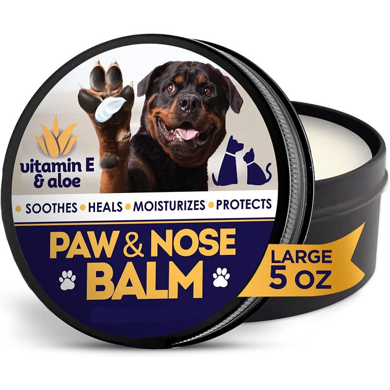 Natural Dog Paw Balm, Dog Paw Protection For Hot Pavement-Paw Print Pad