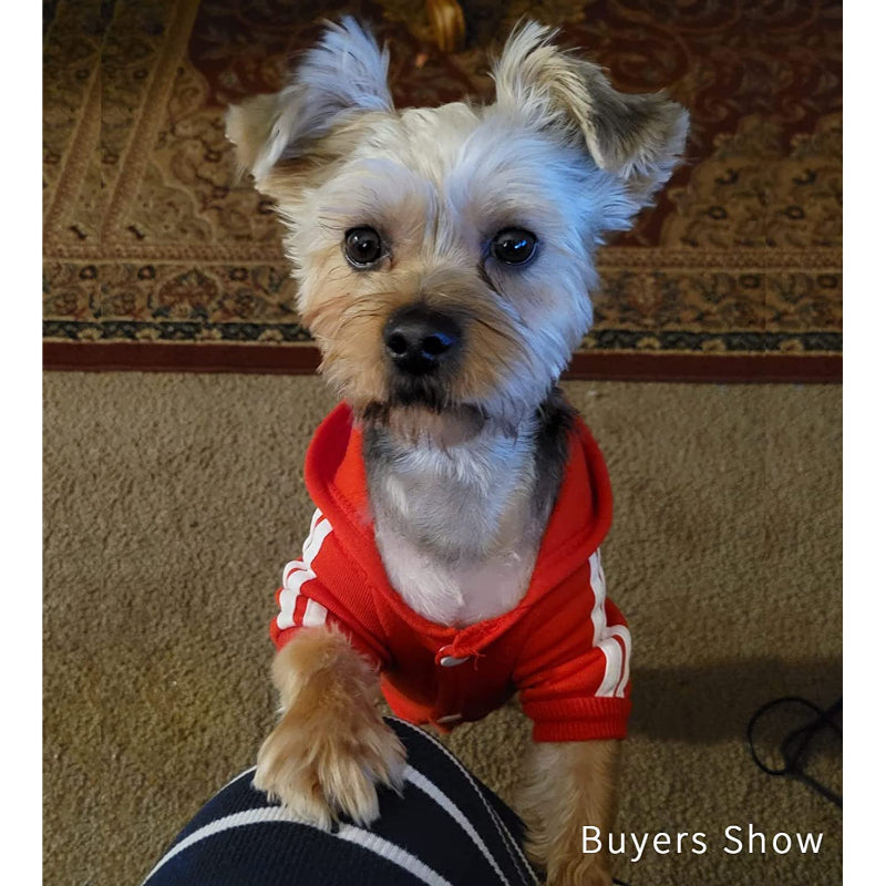 Dog Jumpsuit Sweatshirt With Security Patterns Outfit-Paw Print Pad