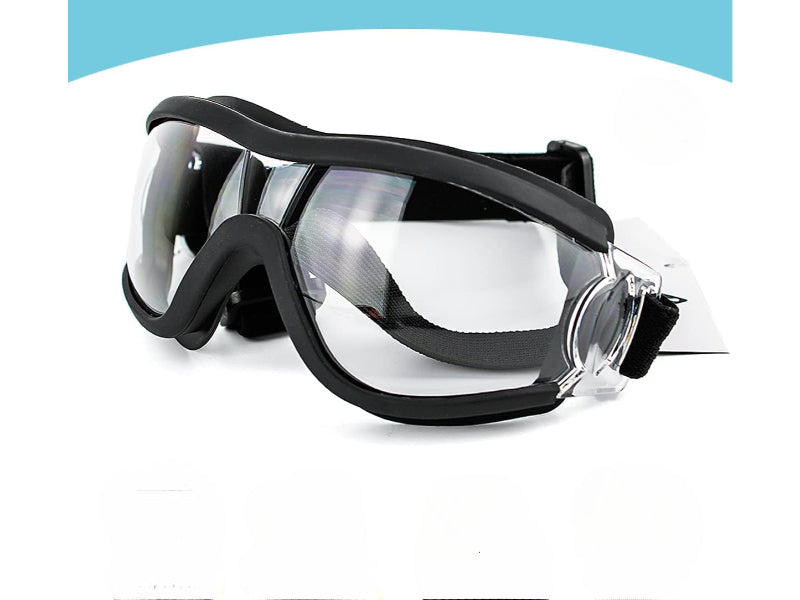Dog Sunglasses Dog Goggles Adjustable Strap for Travel Skiing and Anti-Fog Dog Snow Goggles Pet Goggles for Medium to Large Dog-Paw Print Pad