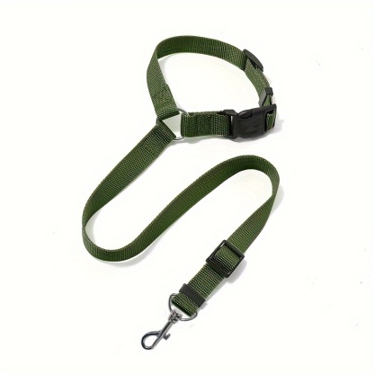 Pet Car Safety Seat Belt With Adjustable Dog Harness Strap
