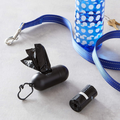Pet Waste Bags With Dispenser-Paw Print Pad