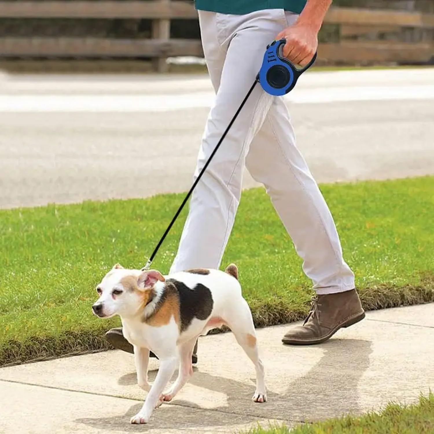 Shaped Pet Retractable Walking Leash For Dogs