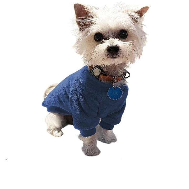 Dog Sweater Ultra Soft And Warm Cat Pet Sweaters-Paw Print Pad