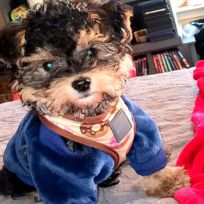 Dog Sweater Ultra Soft And Warm Cat Pet Sweaters-Paw Print Pad