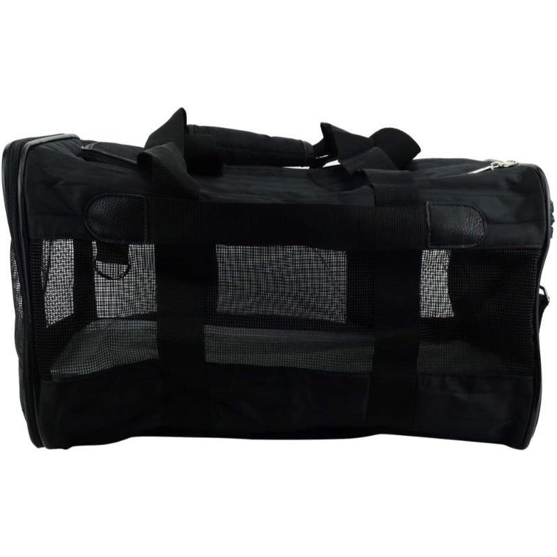 Versatile Use Travel Pet Carrier-Paw Print Pad
