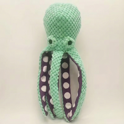 Plush Squeaky Chew Dog Toy For Teething