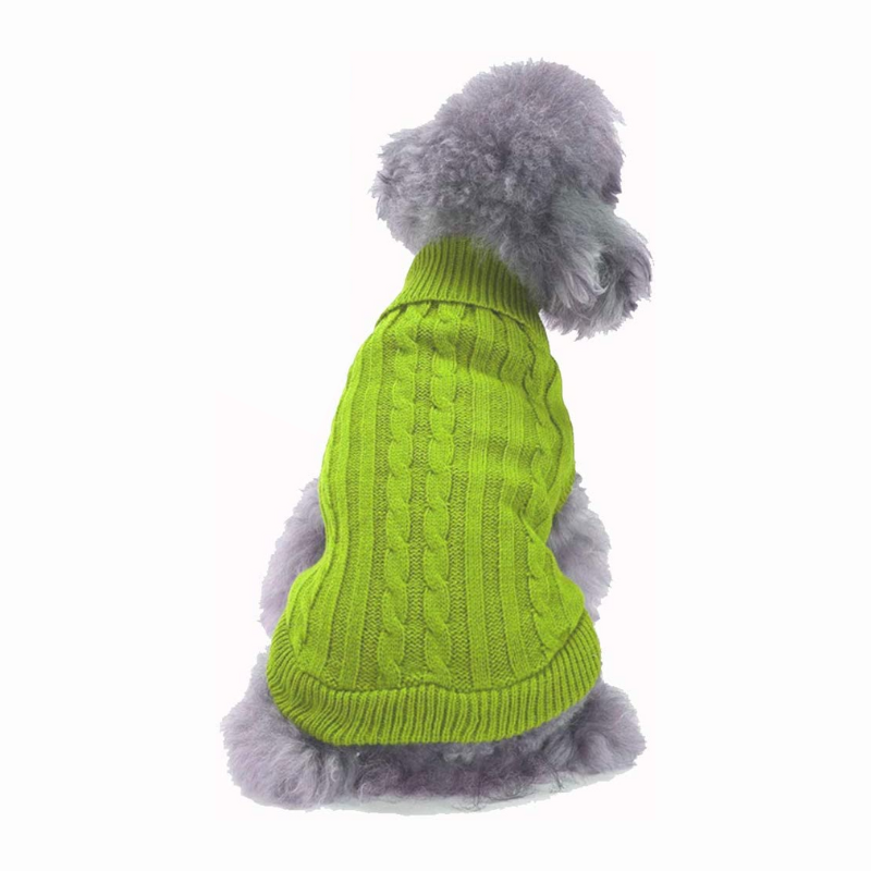 Warm Pet Sweater, Cute Knitted Classic Dog Sweaters-Paw Print Pad