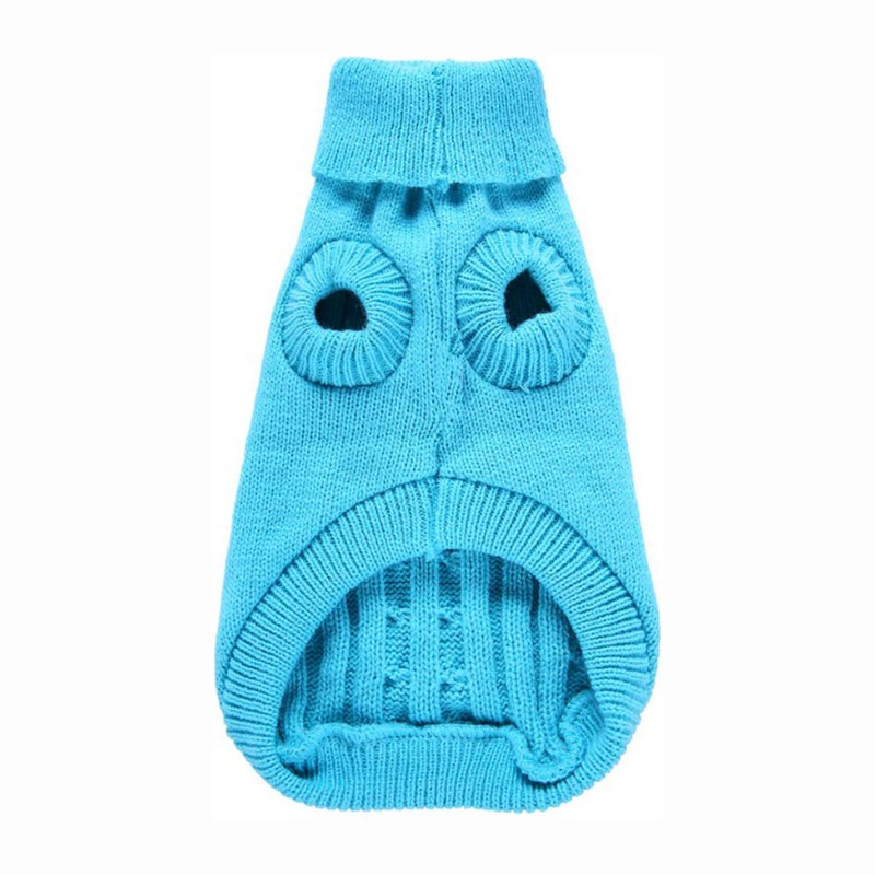 Warm Pet Sweater, Cute Knitted Classic Dog Sweaters-Paw Print Pad