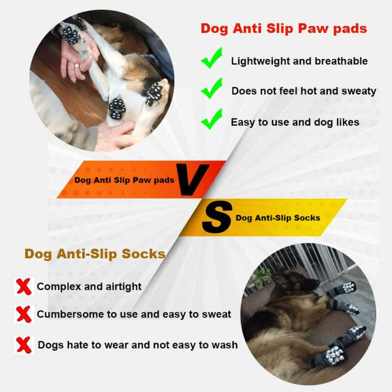 Dog Paw Protector Anti-Slip Grip Disposable Self Adhesive-Paw Print Pad