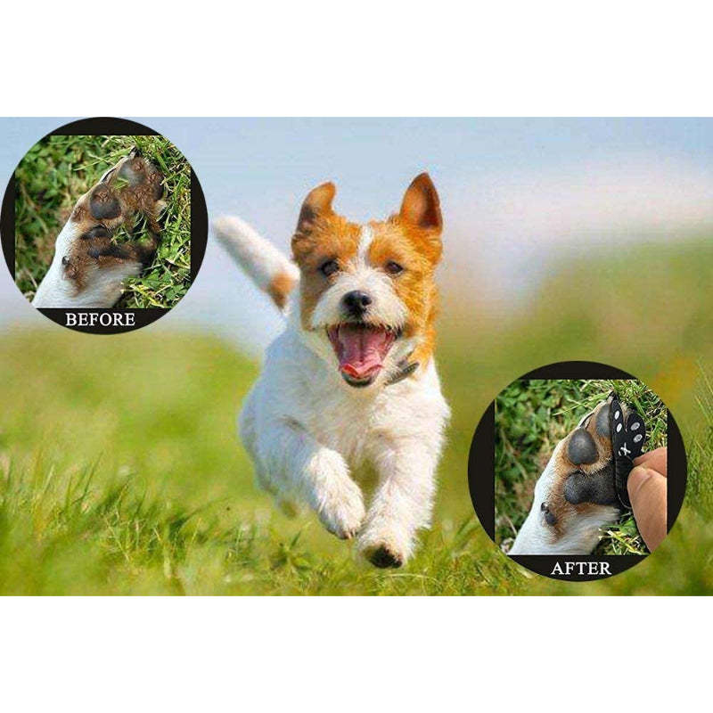 Dog Paw Protector Anti-Slip Grip Disposable Self Adhesive-Paw Print Pad