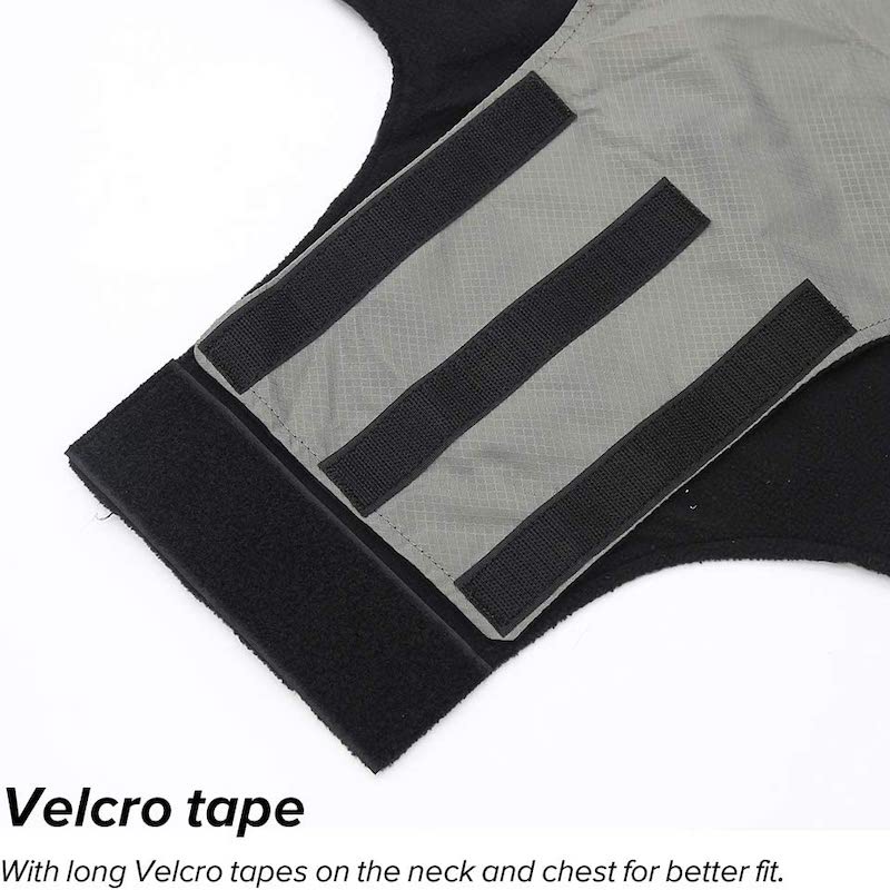 Dog Waterproof Raincoat Lightweight & High Visibility Dog Coat Jacket For Small Medium Large Dogs-Paw Print Pad