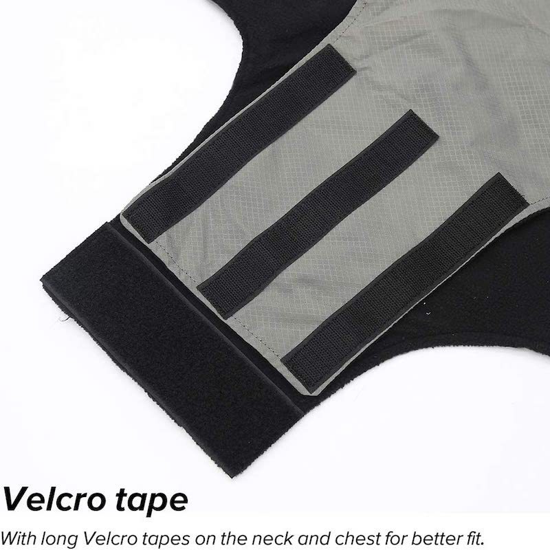 Dog Waterproof Raincoat Lightweight & High Visibility Dog Coat Jacket For Small Medium Large Dogs-Paw Print Pad