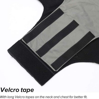 Dog Waterproof Raincoat Lightweight & High Visibility Dog Coat Jacket For Small Medium Large Dogs-Paw Print Pad