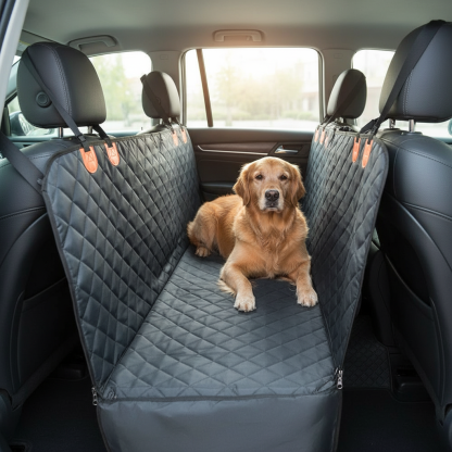 Heavy Duty Waterproof Dog Seat Cover Hammock For Car Back Seat