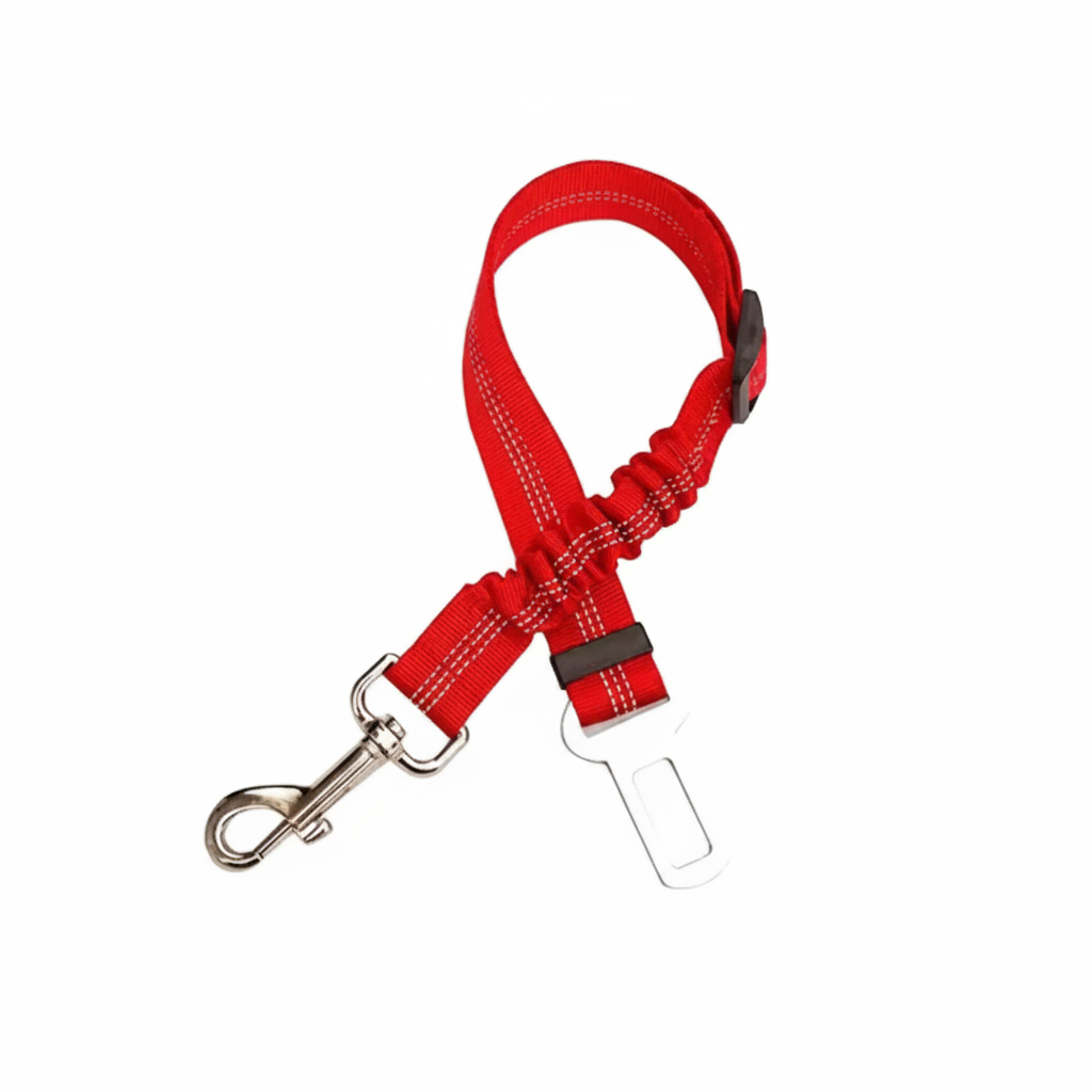 Dog Car Seat Belt Retractable Traction Lanyard