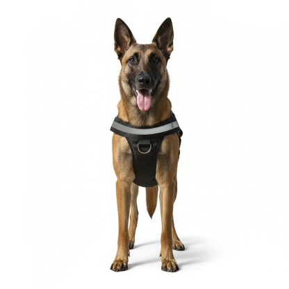 Reflective Adjustable Dog Harness With Leash