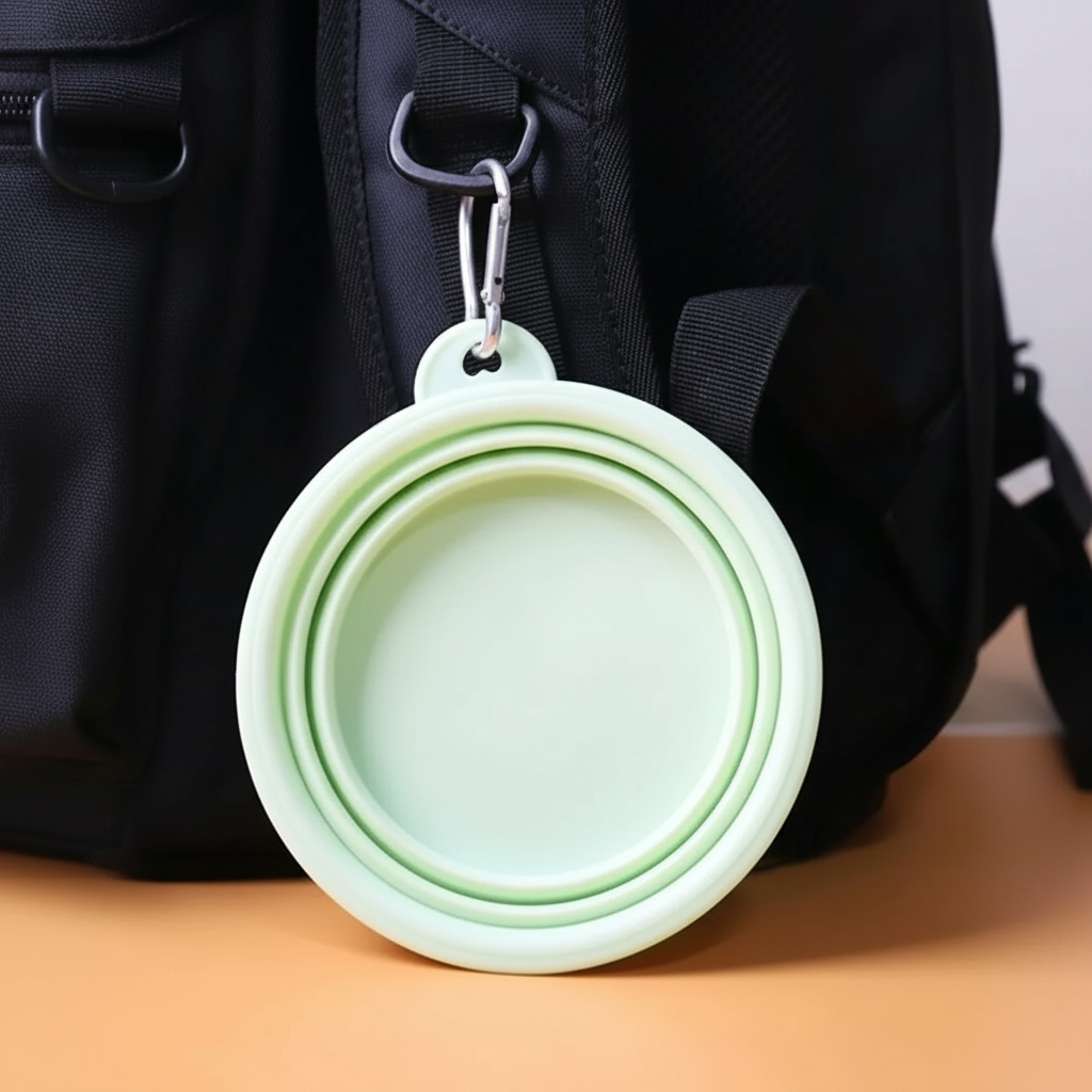Portable Folding Pet Travel Bowl