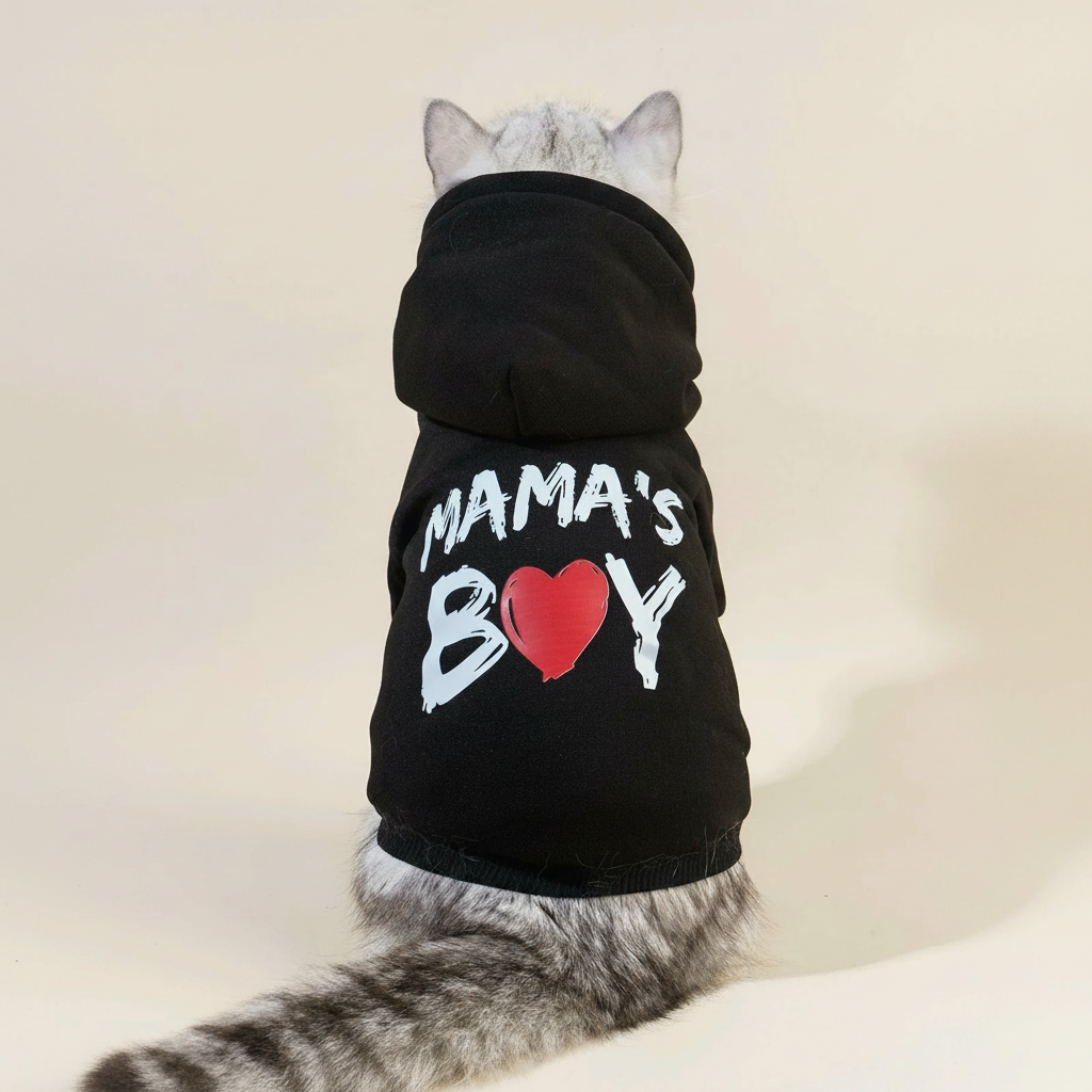 Letter Graphic Pet Hoodie