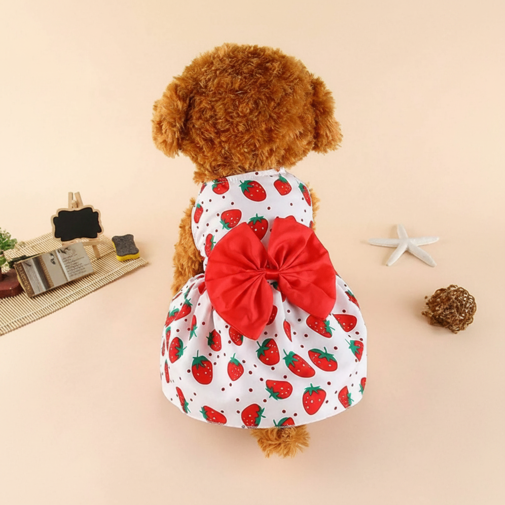Cute Letter Embroidered Pet Dress For Cats & Dogs