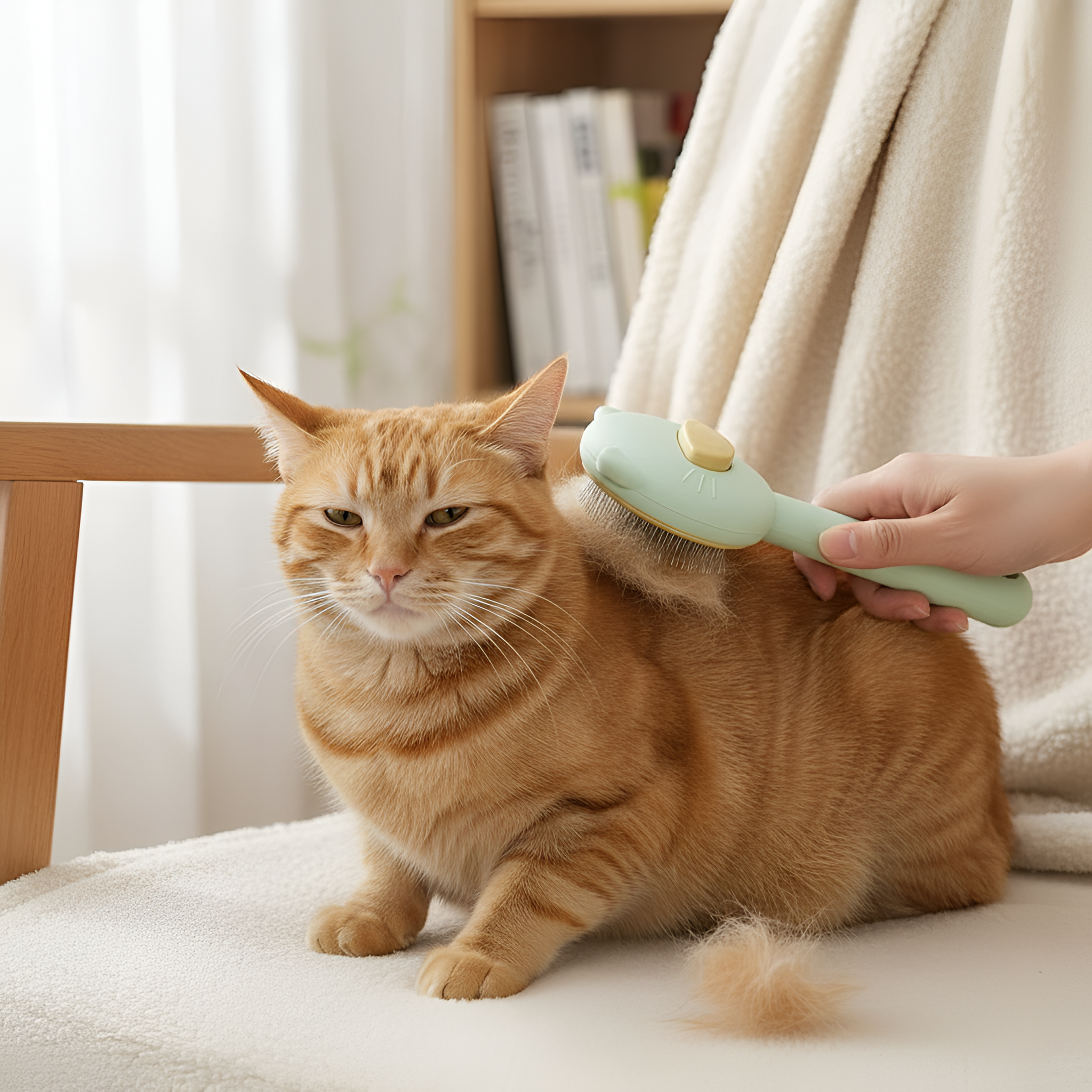 Grooming And Massage Brush For Cats And Dogs