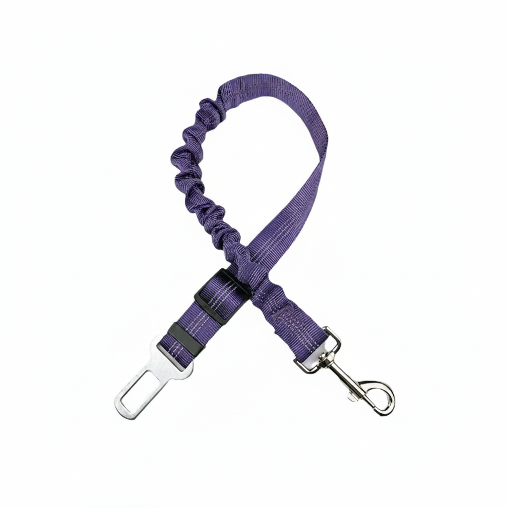 Dog Car Seat Belt Retractable Traction Lanyard