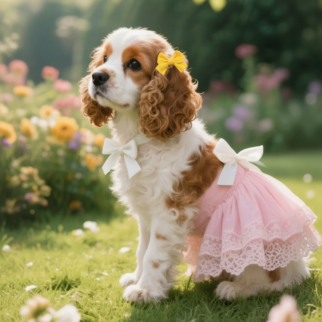 Pet Grooming Bow Hair Clips Set For Dogs And Cats