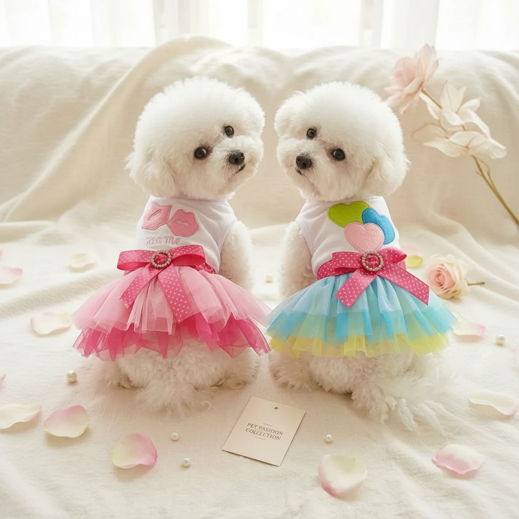 Fancy Layered Tulle Pet Dress