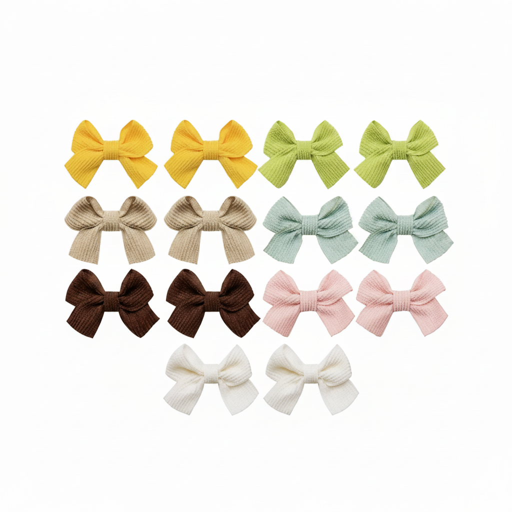 Pet Grooming Bow Hair Clips Set For Dogs And Cats