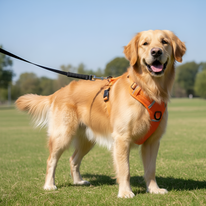 Adjustable No Pull Dog Harness With Reflective Vest