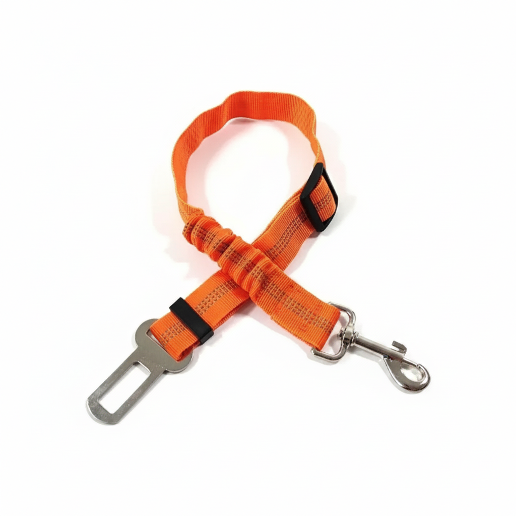 Dog Car Seat Belt Retractable Traction Lanyard